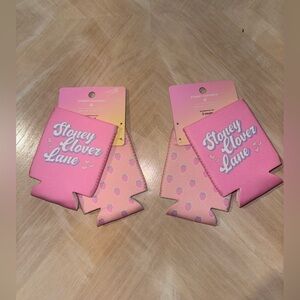 Stoney Clover Lane Pink Can Cooler Set of 4